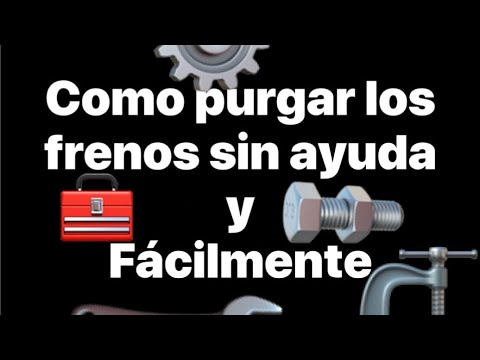 Video: ¿Es necesario que el camión esté en funcionamiento para purgar los frenos?