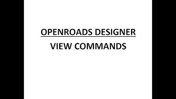 ORD - MicroStation - 2.1 - View Commands