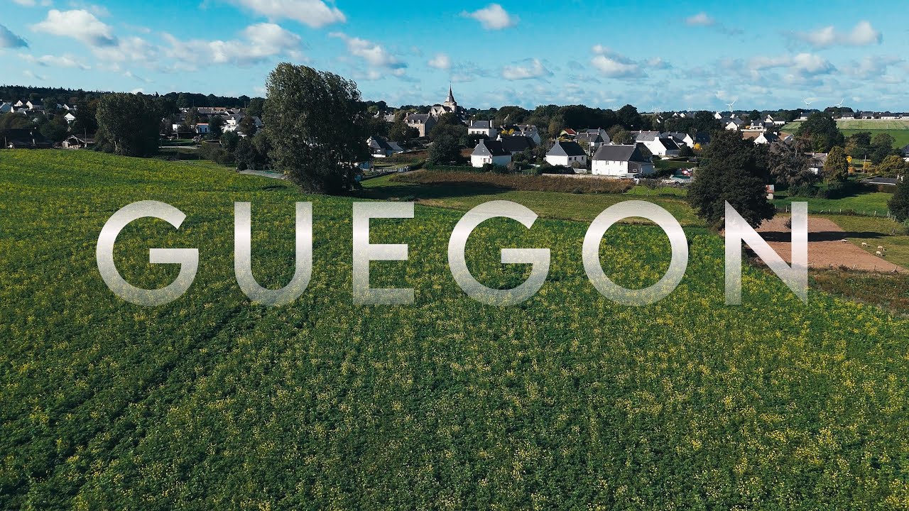 Présentation de la commune de Guégon dans le Morbihan , en Bretagne