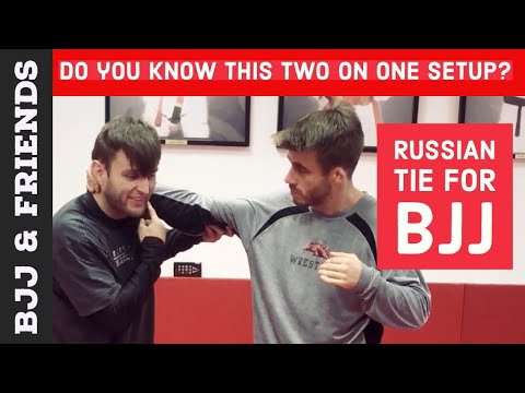 Gracie Jiu Jitsu Basics: how to use the Russian tie for BJJ - YouTube