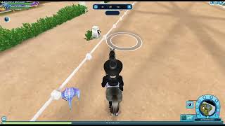 Easiest way to do the equestrian festival dressage mastery/Star stable online