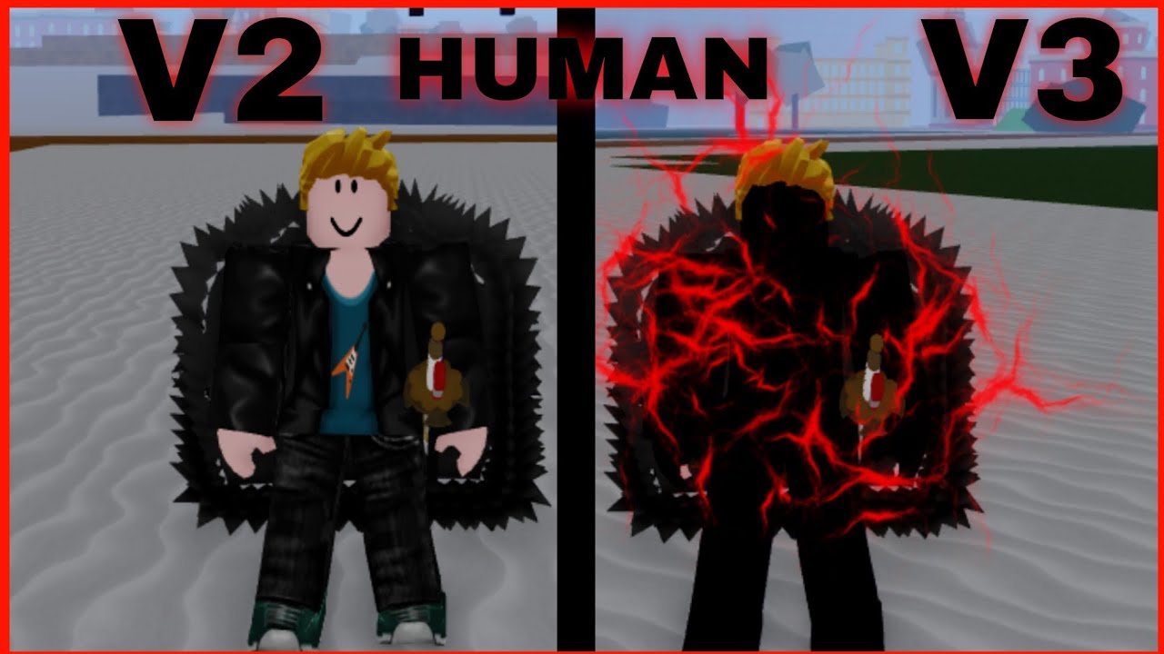 RACE ) FINALLY I GOT HUMAN V2 & V3 + SHOWCASE IN BLOX FRUITS - PART 14 