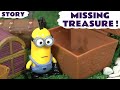 Minions Funny Stolen Treasure Toy Story with Thomas and Friends and a Surprise Egg ToyTrains4u