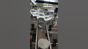 auto can sealing machine for tin cans