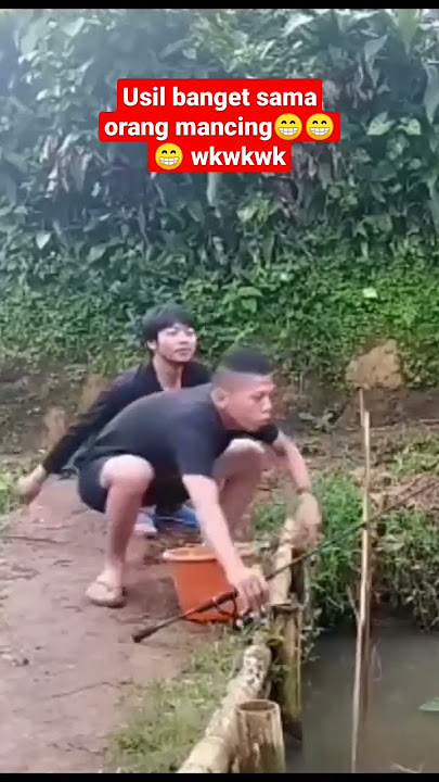 usil banget sama orang mancing wkwkwk #short #prank #fishing