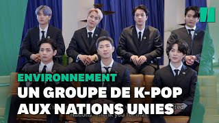 BTS, groupe star de Corée du Sud, invité à l'ONU pour parler développement durable