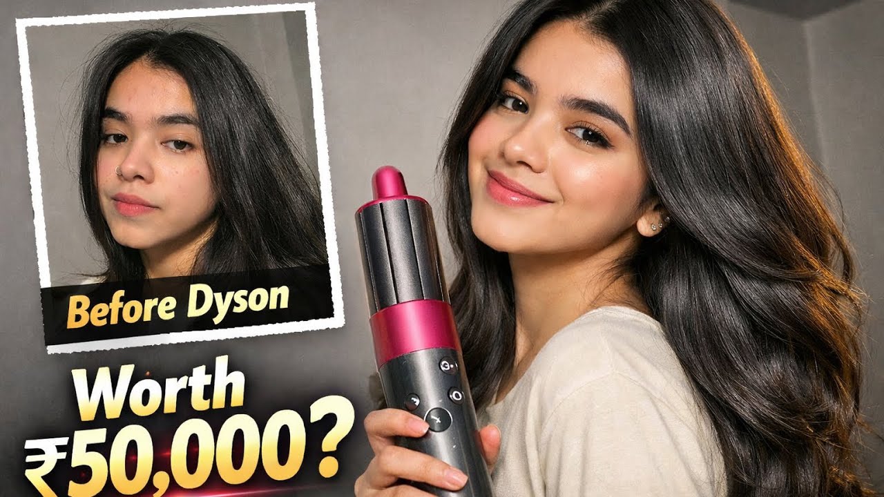 Dyson Airwrap: Is it REALLY worth ₹50,000? 😱