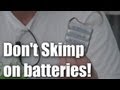 A word about receiver batteries