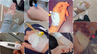 😥😱Accident dp ideas 2024| hand bandage dp for boys and girls| hand dp | cannula hand dp photo 🥺🥺 screenshot 5