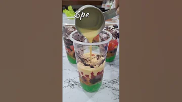 Special Halo Halo Overload With Custard Milk Inspired By Juana S Halo Halo Shorts Specialhalohalo 