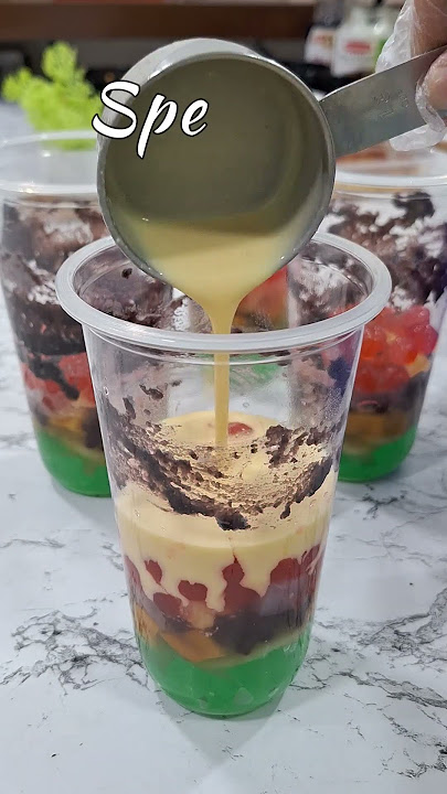 Special Halo Halo Overload with Custard Milk Inspired by Juana's Halo Halo #shorts #specialhalohalo