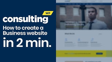 How to Create a Business Website in 2 Minutes