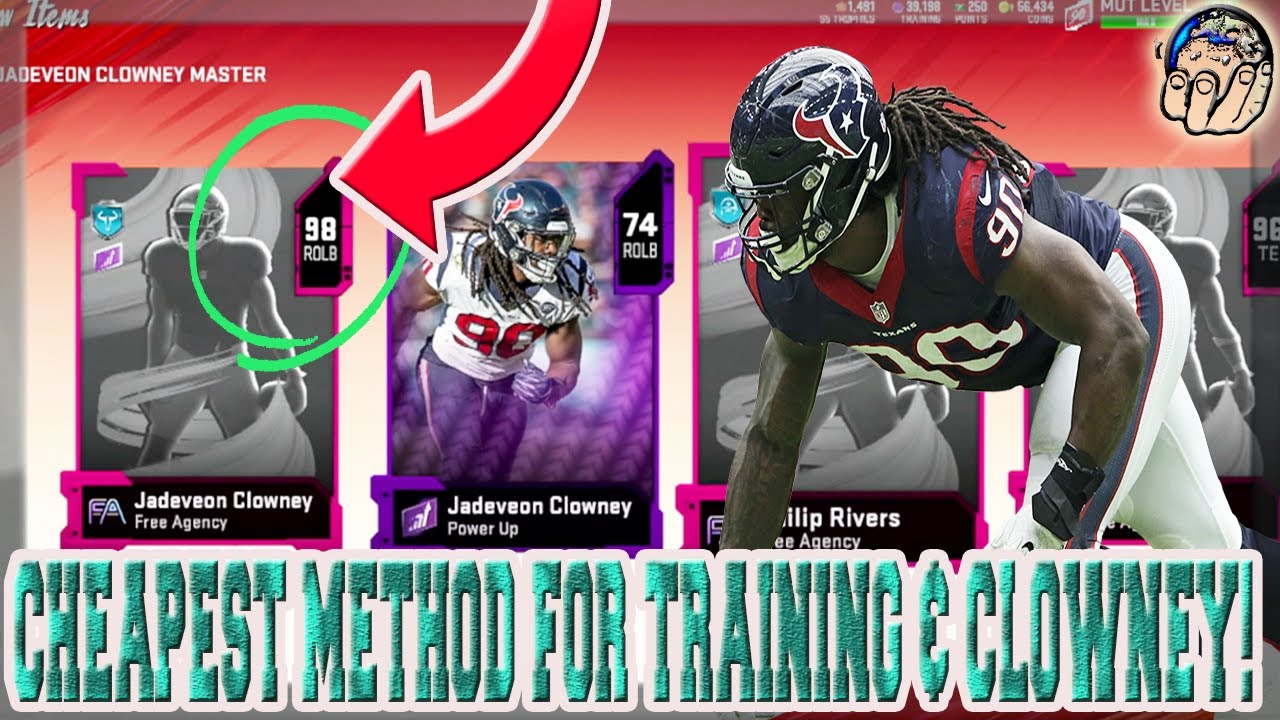 CHEAPEST METHOD TO CREATE FA 98 OVR JADAVEON CLOWNEY & TRAINING POINTS TUTORIAL! [MUT 20]