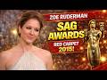 Zoe Ruderman at the SAG Awards Red Carpet 2015