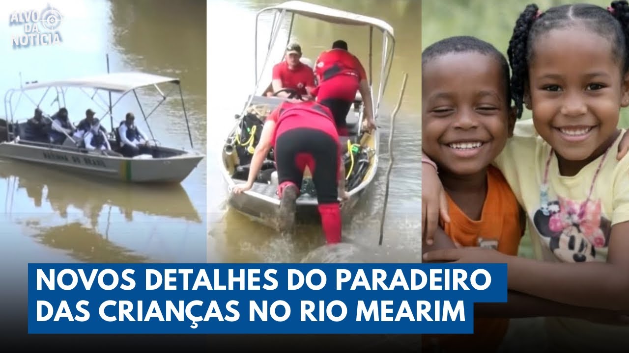 Marinha entra no Rio Mearim e busca crianças desaparecidas há 16 dias em Bacabal | Alvo da Notícia