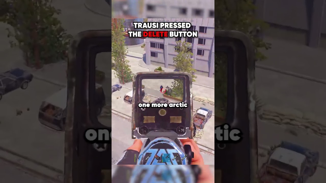 Trausi The Delete Button 🥶😈  #rust #shorts #trausi