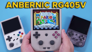 The Best Vertical Retro Handheld! (Anbernic RG405V Review)