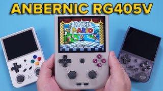 The Best Vertical Retro Handheld! (Anbernic RG405V Review)