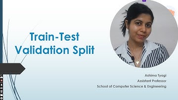 Train-Test Validation split in Machine Learning | Data splitting in machine learning