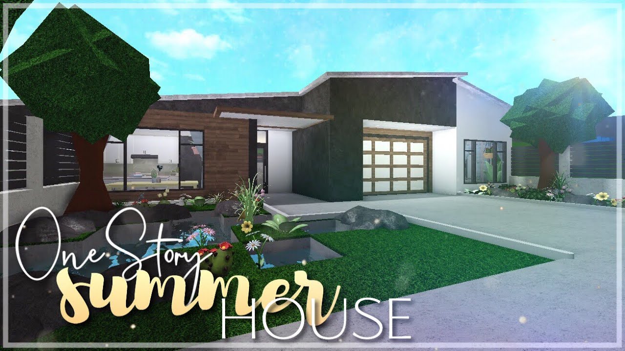 Bloxburg House Ideas 1 Story - roblox codes for adonis admin house