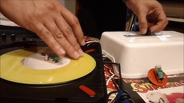 Numark PT01 Scratch with Innofader PRO first Test