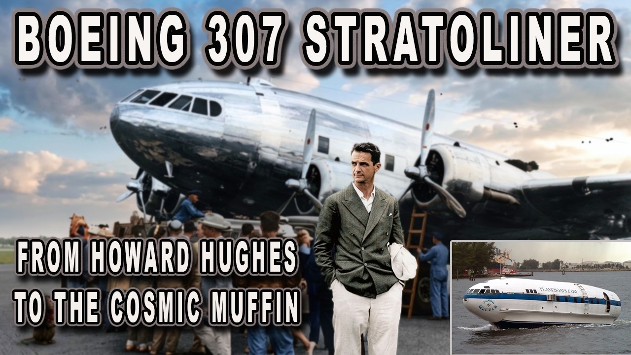 BOEING 307 STRATOLINER - From HOWARD HUGHES to the "COSMIC MUFFIN!"