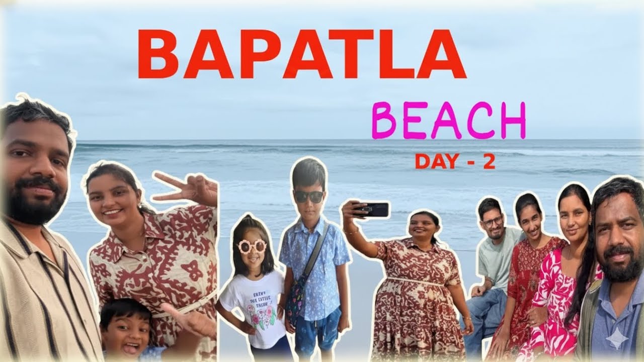 BAPATLA beach ⛱️! Chirala lo Handlooms shopping 🛍️ ! Must visit place in Bapatla 