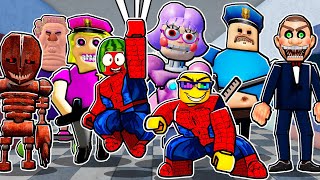 Spiderman VS EVERY OBBY In ROBLOX