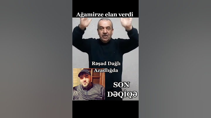 Rəşad Dağlı Azadlıqda...Son Dəqiqə Ağamirzə Danışdı... #meyxana #resaddagli