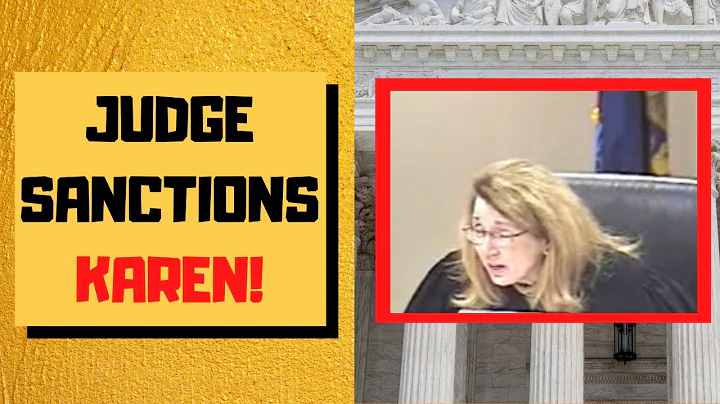 Judge Sanctions A Karen Named Karen Who Almost Goe...