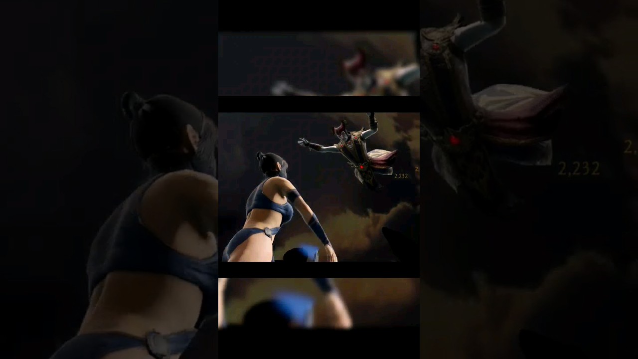 MOURNFUL KITANA XRAY FATALBLOW COMBO MOVE!! MK MOBILE 