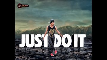 3D Taxt || Alone Boy in Fog Manipulation Photoshop Tutorial