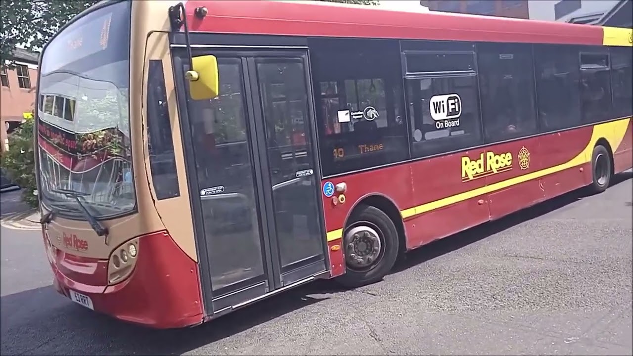 Buses at High Wycombe bus station.