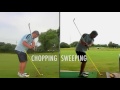 Pitching chopping vs sweeping with steven giuliano