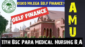AMU Self Finance || How does admission take place || Who is eligible || Internal or External SFS