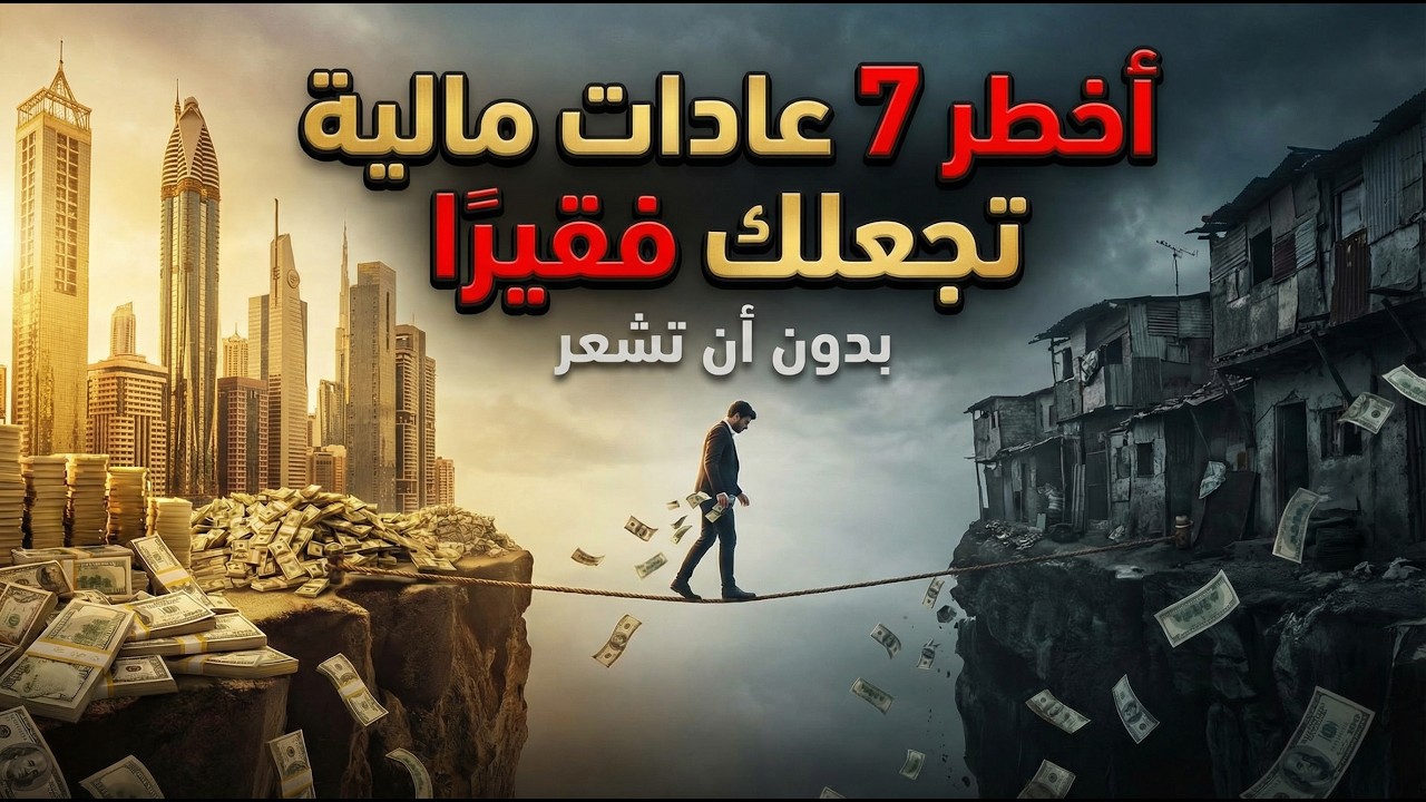 أخطر 7 عادات مالية تجعلك فقيرًا بدون أن تشعر