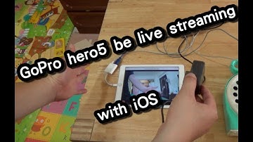 How to let GoPro hero 5 be facebook live streamaing with iPhone iPad by wire HDMI