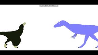 Dakotaraptor Vs Deltadromeus - Animalia Duel 12