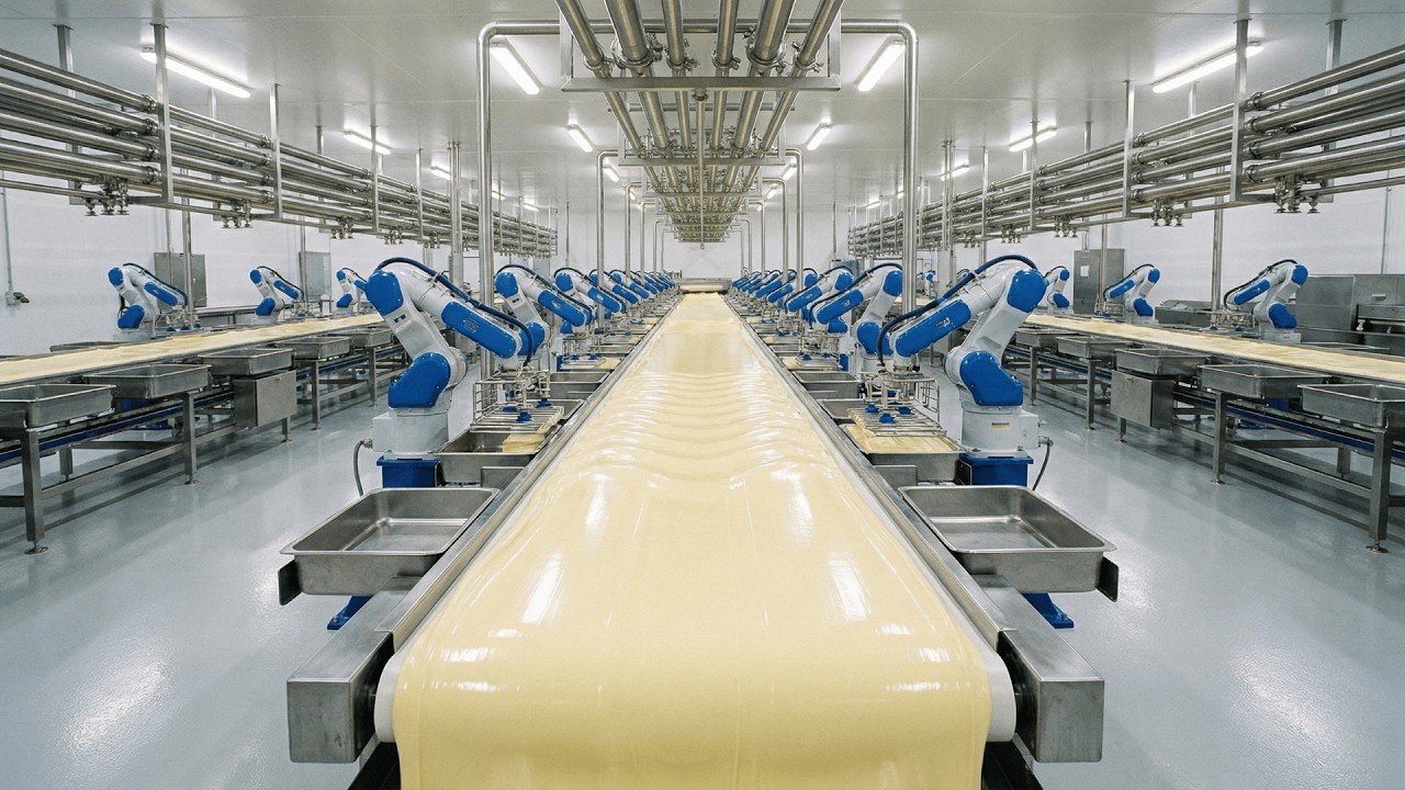 How Butter Is Made in Mega Factories (ASMR SFX Only) | Full Process