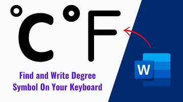 How To Type Degree Symbol With Your Keyboard