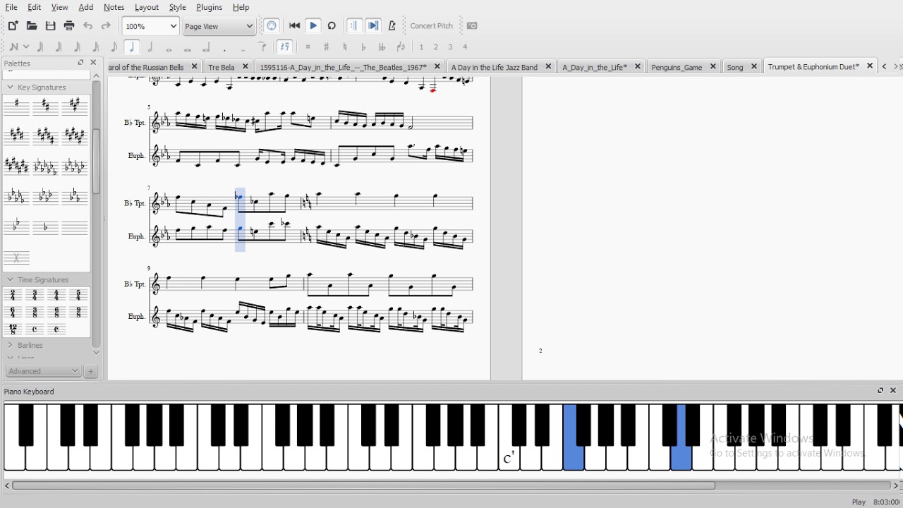 Trumpet & Euphonium Duet YouTube