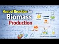 Lecture -6 Heat of reaction for Biomass production, Bioprocess engineering, biotechnology