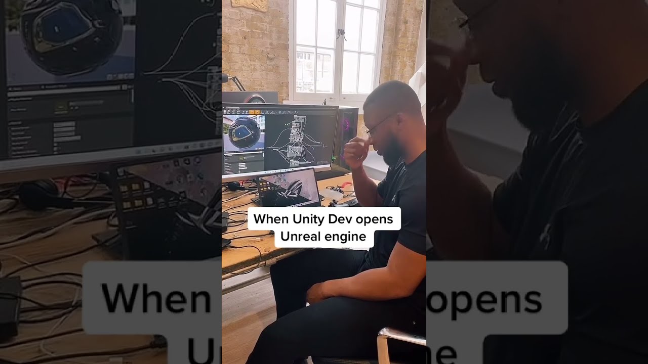 When Unity Devs Open Unreal Engine Anything World