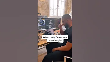 When Unity Devs Open Unreal Engine Anything World 