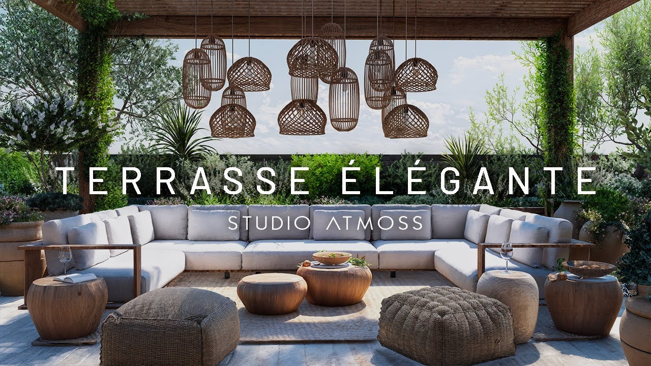 TRANSFORMATION d'une TERRASSE / STUDIO ATMOSS