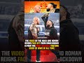 Roman vs Rock Most Dislike 🤯 #shorts #romanreigns #therock #wwe