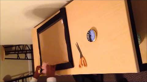 D.I.Y Fabric Bulletin Board in less than 3 minutes