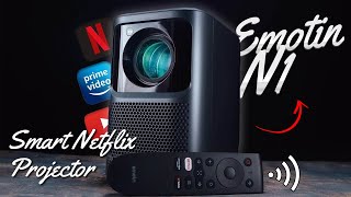 Emotn N1 Smart Netflix Projector: Unleashing the Power of Portable Entertainment #netflix #projector