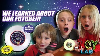 Mr Predicto Answered Our Questions! WHAT?!?!? The Toy Lab with Lindalee