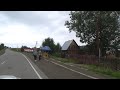 The small Altai village of Uskuch from the car window. Маленькое Алтайское село Ускуч из автомобиля.